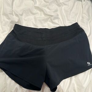 oiselle Black Athletic Running Shorts